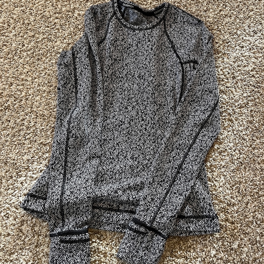 jacquard long sleeve